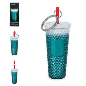 Disney x Starbucks | Mickey Mouse Cold Cup w/Straw Tumbler Keychain Ornament
